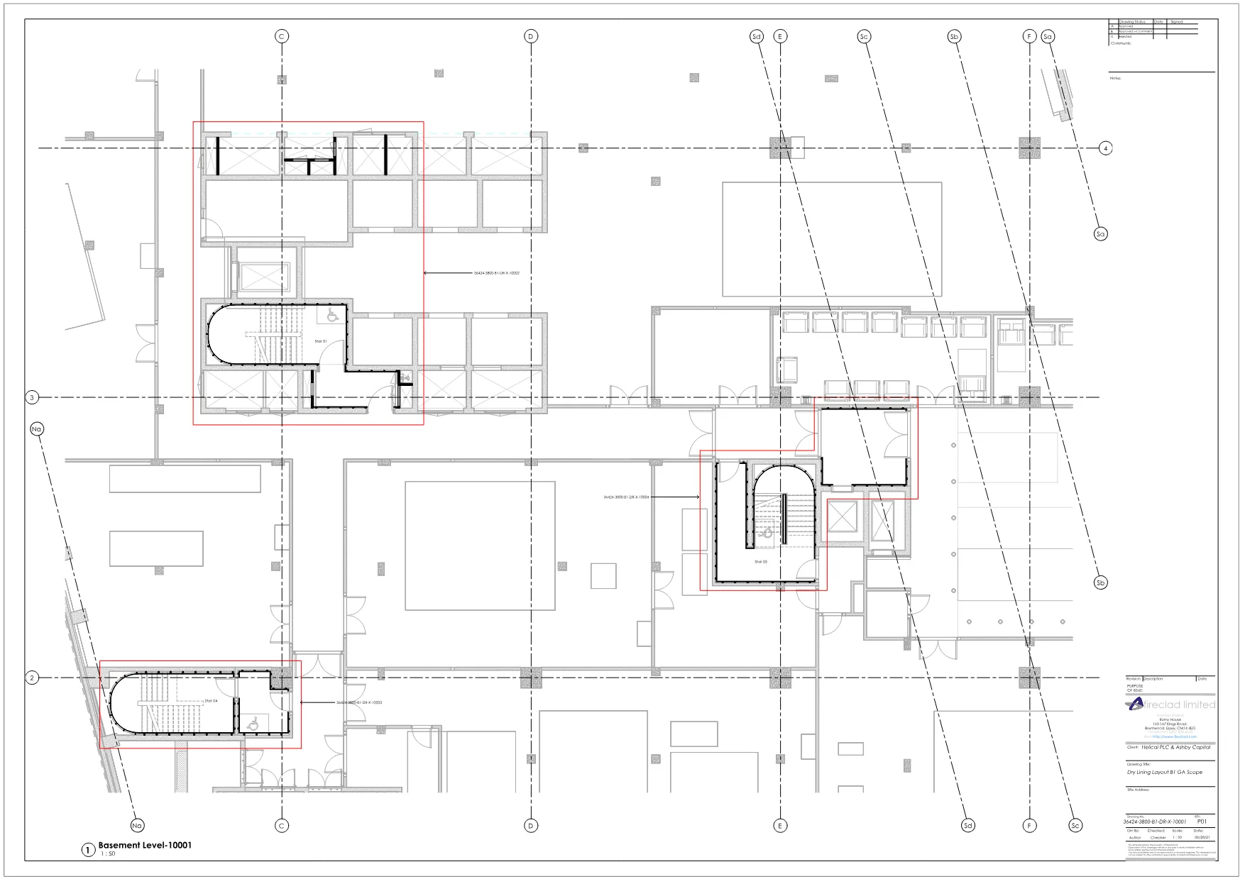 Plans, stairs & RCP